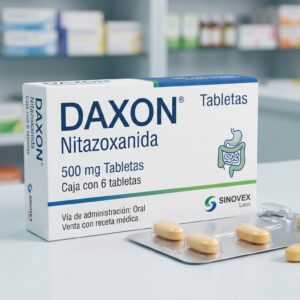 Daxon Tabletas 500 Mg, 6 Tabletas - Imagen 1